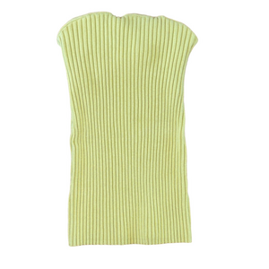 Free People Beach Ribbed Tube Top Size XS Green